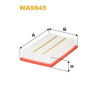 Filtro aria WIX WA9845