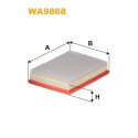 Filtro aria WIX WA9868