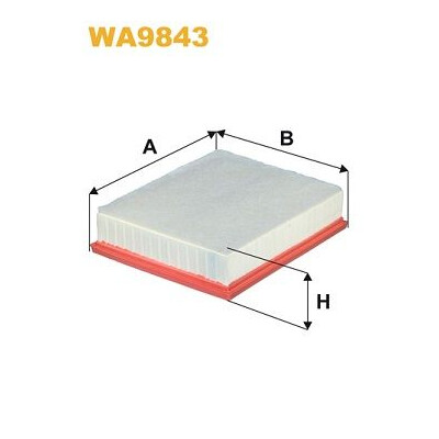Filtro aria WIX WA9843