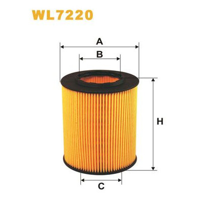 Filtro dell'olio WIX WL7220