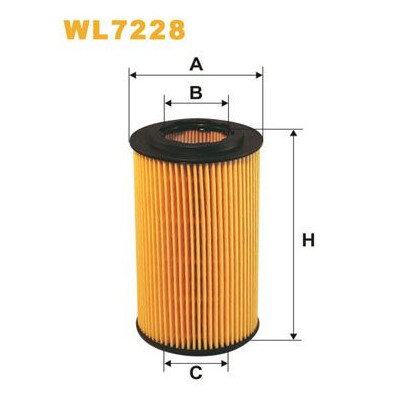 Filtro dell'olio WIX WL7228