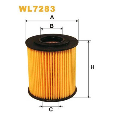 Filtro dell'olio WIX WL7283