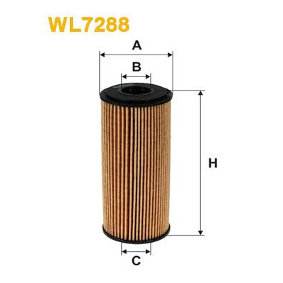 Filtro dell'olio WIX WL7288