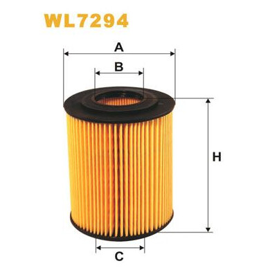 Filtro dell'olio WIX WL7294