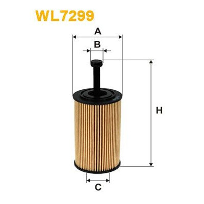 Filtro dell'olio WIX WL7299