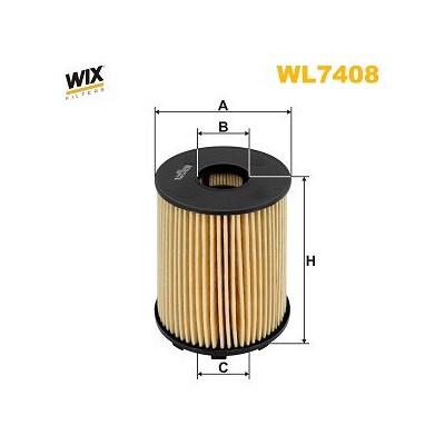 Filtro dell'olio WIX WL7408