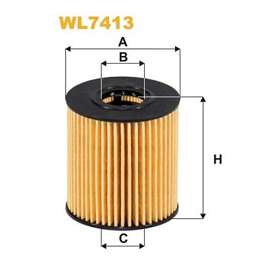 Filtro dell'olio WIX WL7413