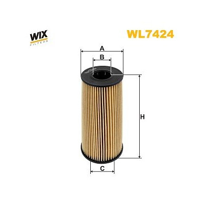 Filtro dell'olio WIX WL7424