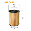 Filtro dell'olio WIX WL7446