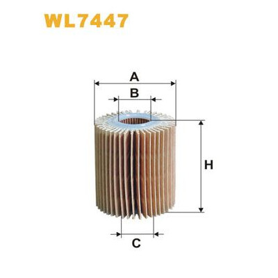 Filtro dell'olio WIX WL7447