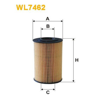 Filtro dell'olio WIX WL7462