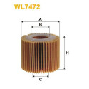 Filtro dell&#39;olio WIX WL7472