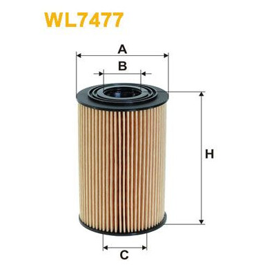 Filtro dell'olio WIX WL7477