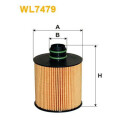 Filtro dell&#39;olio WIX WL7479