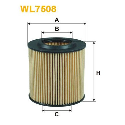 Filtro dell'olio WIX WL7508