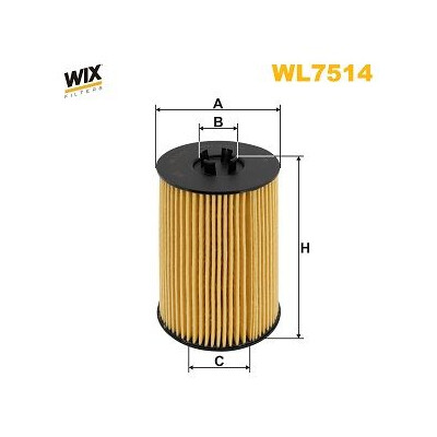 Filtro dell'olio WIX WL7514