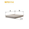 Filtro aria abitacolo WIX WP9114