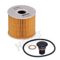 Filtro olio HELLA HENGST E1157H D684