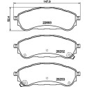 Kit pastiglie freno HELLA 8DB 355 040-751