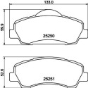 Kit pastiglie freno HELLA 8DB 355 040-561