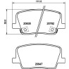 Kit pastiglie freno HELLA 8DB 355 040-511
