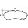 Kit pastiglie freno HELLA 8DB 355 039-531