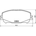 Kit pastiglie freno HELLA 8DB 355 039-201