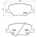 Kit pastiglie freno HELLA 8DB 355 039-061