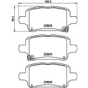 Kit pastiglie freno HELLA 8DB 355 037-721