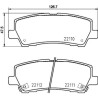 Kit pastiglie freno HELLA 8DB 355 036-441