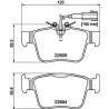 Kit pastiglie freno HELLA 8DB 355 025-881