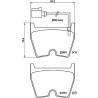 Kit pastiglie freno HELLA 8DB 355 025-171