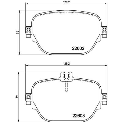 Set di pastiglie freno HELLA 8DB 355 039-221
