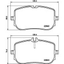 Kit pastiglie freno HELLA 8DB 355 040-161
