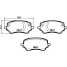 Kit pastiglie freno HELLA 8DB 355 040-991
