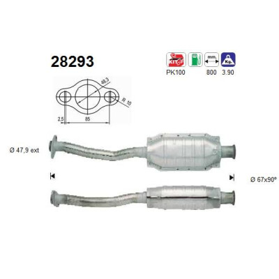 Catalizzatore AS 28293