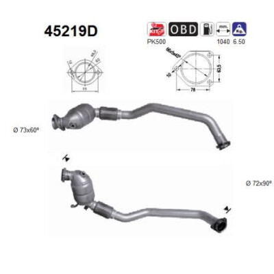 Catalizzatore AS 45219D