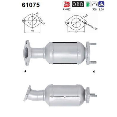 Catalizzatore AS 61075