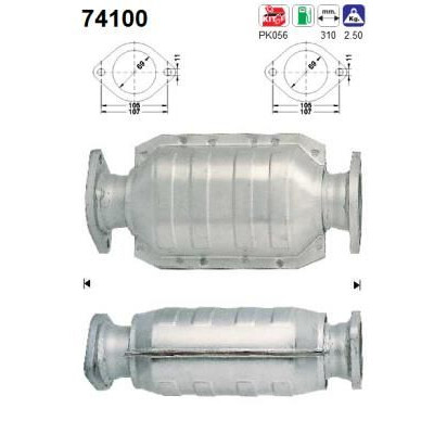 Catalizzatore AS 74100