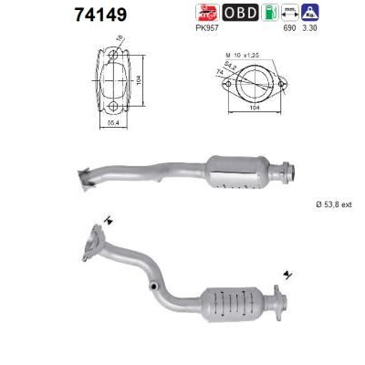 Catalizzatore AS 74149