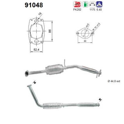 Catalizzatore AS 91048