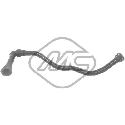 Tubo flessibile, ventilazione basamento METALCAUCHO 35009