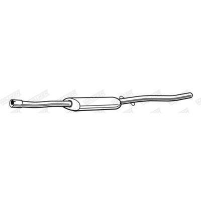 Silenziatore centrale Walker 2121