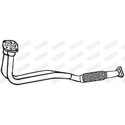 Tubo di scarico WALKER 21549