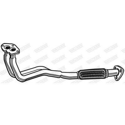 Tubo di scarico WALKER 21553