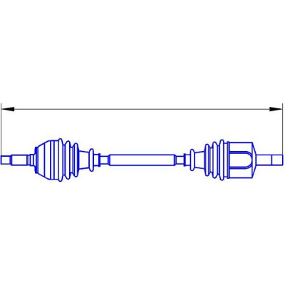 Albero di trasmissione SERCORE TRANSMISSIONS 12066A