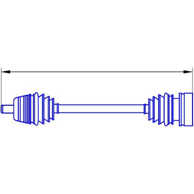SERCORE TRANSMISSIONS 12346 albero di trasmissione