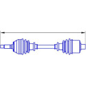 SERCORE TRANSMISSIONS 12777 albero di trasmissione