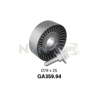 Puleggia di rinvio/guida, cinghia trapezoidale scanalata SNR GA359.94