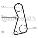 Kit cinghie dentate CONTINENTAL CTAM CT872K2